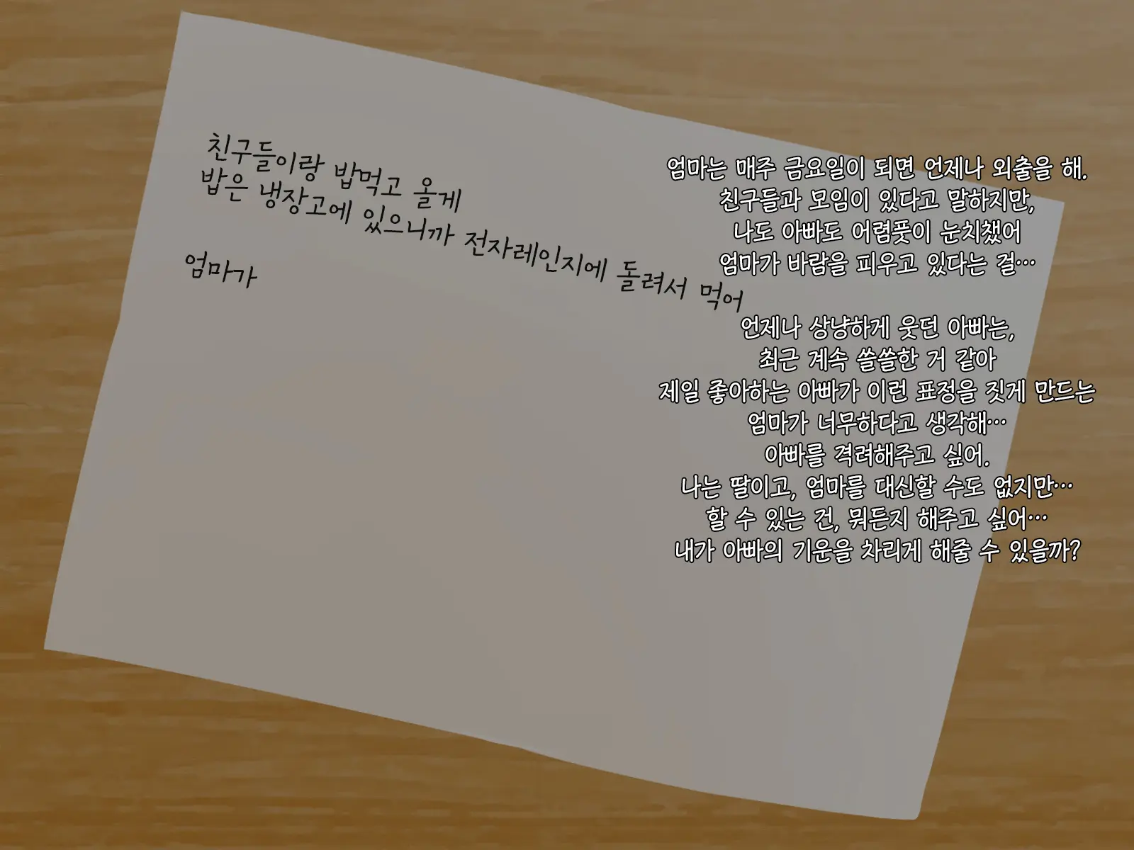 Mama Ga Uwaki O Shiteiru Aida ~Papa To Himitsu No Nagusame Ai~ | 엄마가 바람피우고 있을 동안 ~아빠랑 비밀로 하는 힐링러브~